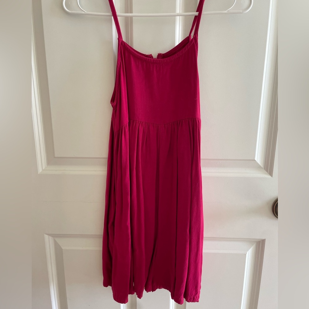 Treasure & Bond Girls Pink Romper